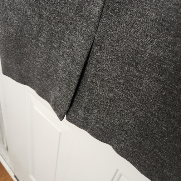 Ann Taylor Dark Gray Split Tail Skirt  Size 6 - Picture 3 of 5
